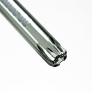 US Tubes - 18/14mm Female 5 Slit Downstem 6" - Smoke - The Cave