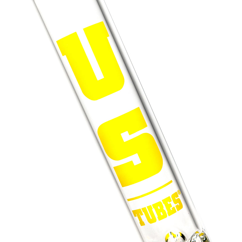 US Tubes - 17" Fixed Hybrid Tube - Circ - Ice Pinch - Yellow Classic Label - The Cave