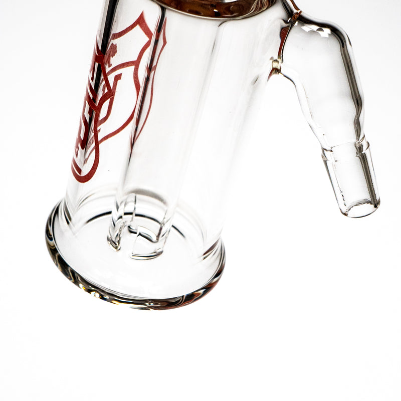 US Tubes - Ash Catcher - 14mm 45° -  Red Highway Label - The Cave