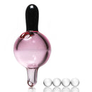 Unity Glassworks - Directional Bubble Cap - Karmaline & Galaxy - The Cave