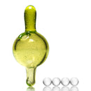 Unity Glassworks - Directional Bubble Cap - CFL Sunset Slyme - The Cave