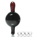 Unity Glassworks - Directional Bubble Cap - Galaxy & Pomegranate - The Cave