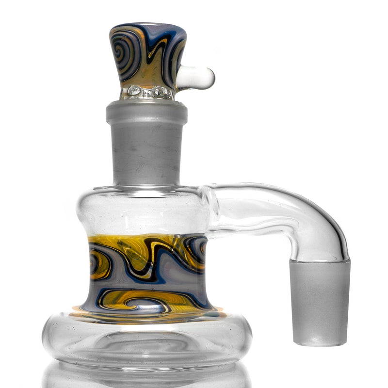 Unity Glassworks - Worked Dry Catcher Set - 18mm - Fume Shadow - The Cave