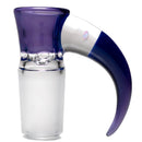 Unity Glassworks - 4 Hole Opal Horn Slide - 18mm - Royal Jelly - The Cave