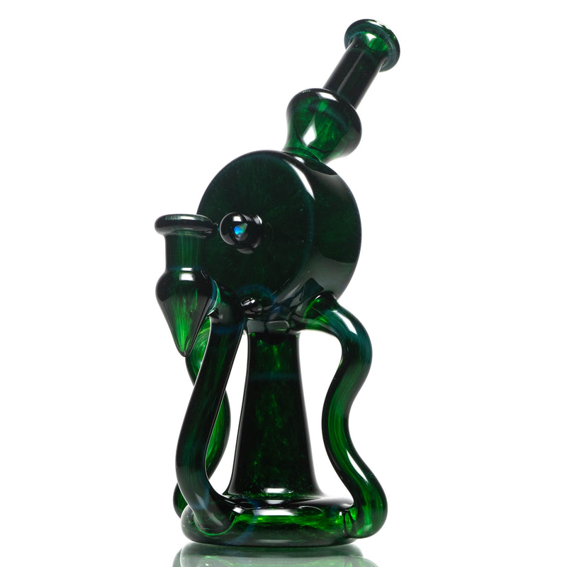 Unity Glassworks - Bubble Dumper - 10mm - Experimental Green - The Cave