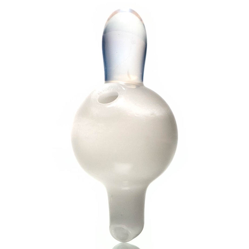 Unity Glassworks - Puffco Peak/ Carta Bubble Cap - UV White Satin & Lucid - The Cave
