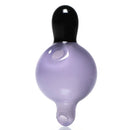 Unity Glassworks - Puffco Peak/ Carta Bubble Cap - Purple Satin & Galaxy - The Cave