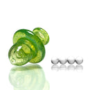 Unity Glassworks - Spinner Cap - Sea Slyme - The Cave