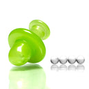 Unity Glassworks - Spinner Cap - Lime Juice - The Cave