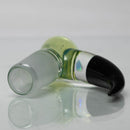 Unity Glassworks - 3 Hole Opal Horn Slide - 14mm - Sea Slyme & Galaxy - The Cave