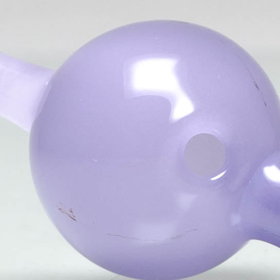 Unity Glassworks - Directional Bubble Cap - Purple Satin - The Cave