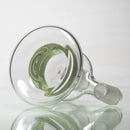 Unity Glassworks - Worked Dry Catcher Set - 14mm - Green & White - The Cave
