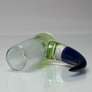 Unity Glassworks - 4 Hole Opal Horn Slide - 18mm - Sea Slyme & Royal Jelly - The Cave