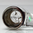 Unity Glassworks - 4 Hole Opal Horn Slide - 18mm - Blood Money & Purple Satin - The Cave