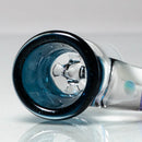 Unity Glassworks - 4 Hole Opal Horn Slide - 18mm - Blue Stardust & Pink Slyme - The Cave