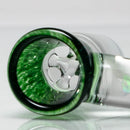 Unity Glassworks - 4 Hole Opal Horn Slide - 18mm - Exp. Green - The Cave