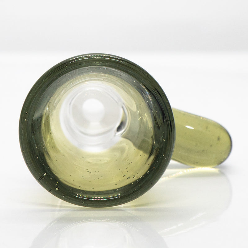 Unity Glassworks - Single Hole Martini Slide - 14mm - CFL Potion - The Cave