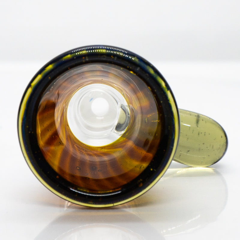 Unity Glassworks - Single Hole Martini Slide - 14mm - IO Star & CFL Potion - The Cave