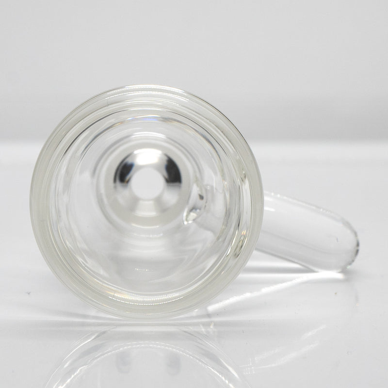 Unity Glassworks - Single Hole Martini Slide - 18mm - Clear - The Cave