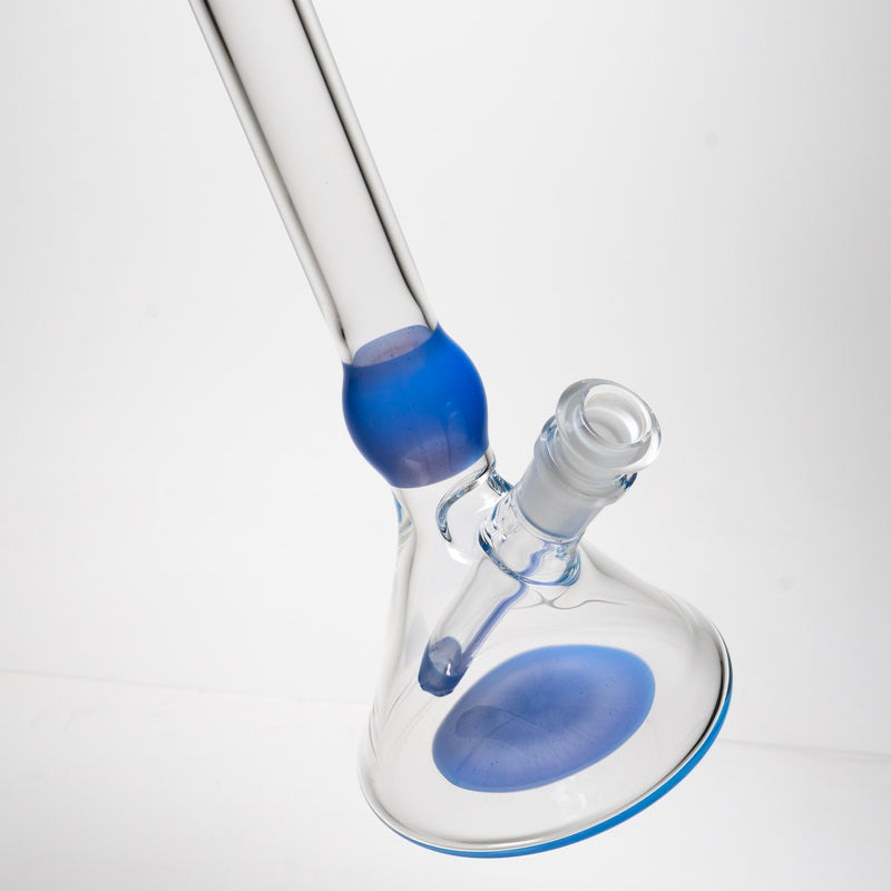 Unity Glassworks - Beaker Tube - Baby Blue Cheese - The Cave