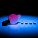 Unity Glassworks - Puffco Peak/ Carta Bubble Cap - UV White Satin & Galaxy - The Cave