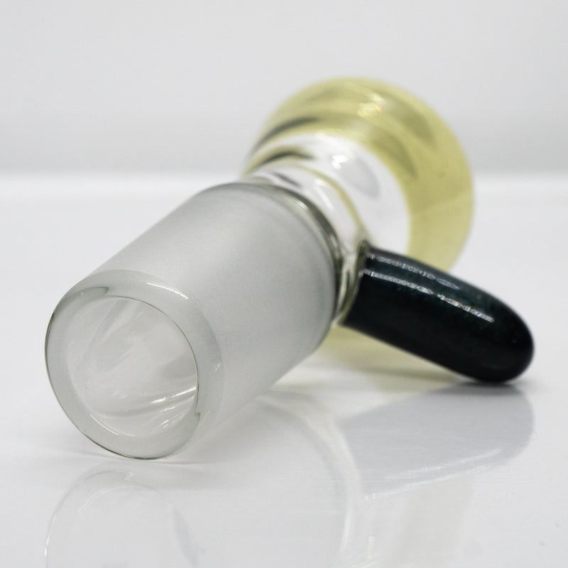 Unity Glassworks - Single Hole Martini Slide - 18mm - CFL Potion & Unobtainium - The Cave