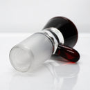 Unity Glassworks - Single Hole Martini Slide - 18mm - Candy Apple Red & Pomegranate - The Cave