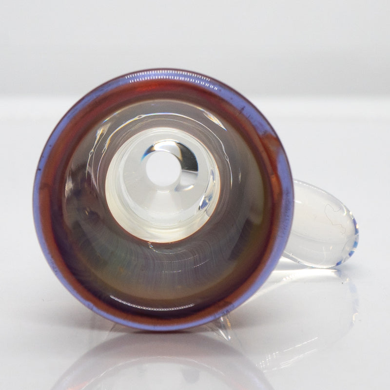 Unity Glassworks - Single Hole Martini Slide - 18mm - Aphrodesia & Ghost - The Cave
