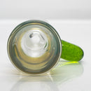 Unity Glassworks - Single Hole Martini Slide - 18mm - CFL Mirage & Sea Slyme - The Cave