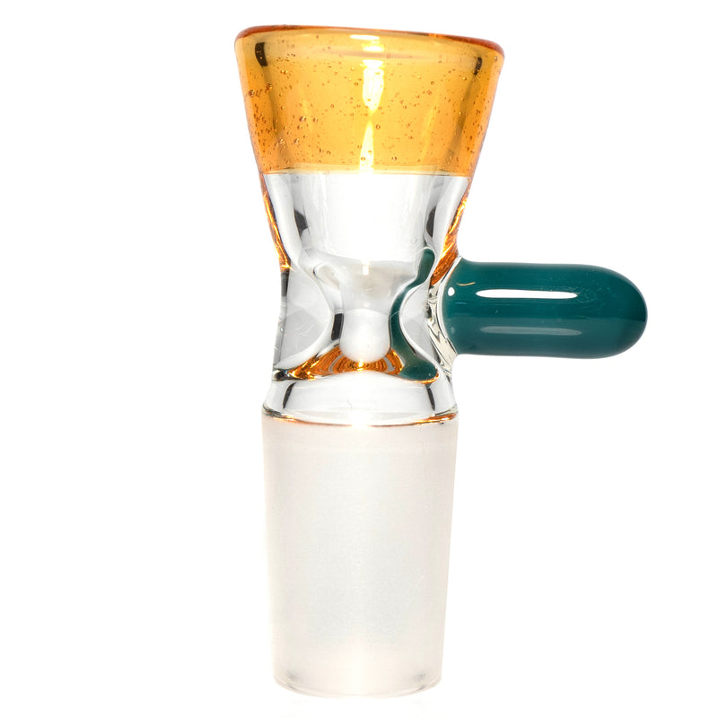 Unity Glassworks - Single Hole Martini Slide - 18mm - CFL Terps & Agua Azul - The Cave