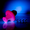 Unity Glassworks - Spinner Cap - UV White Satin - The Cave