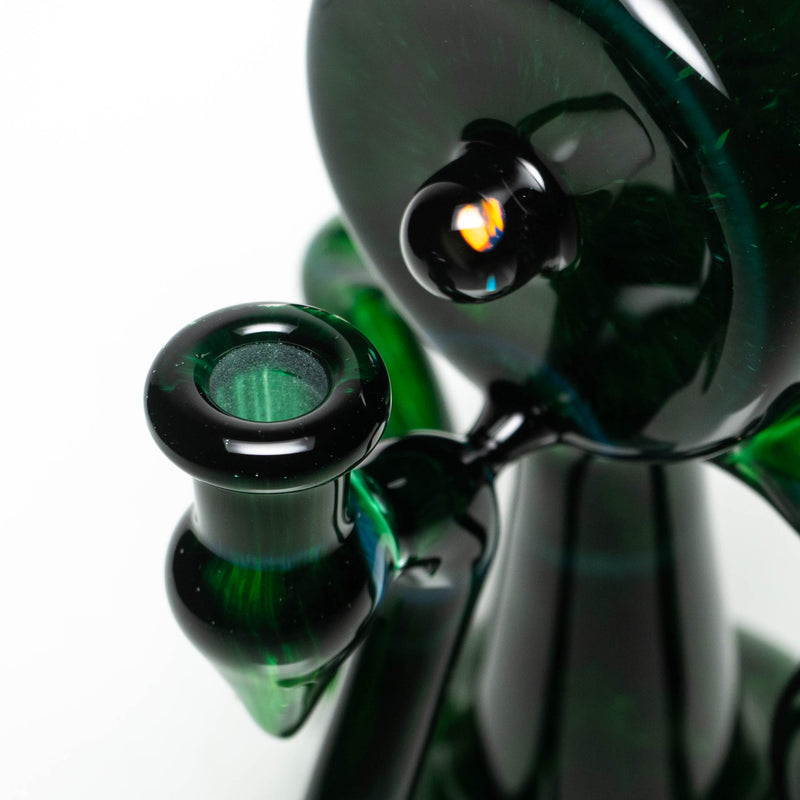 Unity Glassworks - Bubble Dumper - 10mm - Experimental Green - The Cave