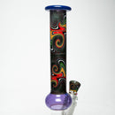 Unity Glassworks - Worked Beaker - Rasta Wool & Royal Jelly - The Cave