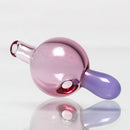 Unity Glassworks - Puffco Peak/ Carta Bubble Cap - Karmaline & Purple Satin - The Cave