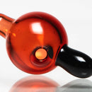 Unity Glassworks - Puffco Peak/ Carta Bubble Cap - Pomegranate & Galaxy - The Cave