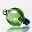 Unity Glassworks - Puffco Peak/ Carta Bubble Cap - Green & Blue Stardust - The Cave