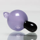 Unity Glassworks - Puffco Peak/ Carta Bubble Cap - Purple Satin & Galaxy - The Cave