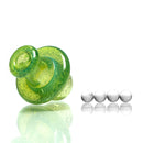 Unity Glassworks - Spinner Cap - Sea Slyme - The Cave