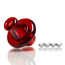 Unity Glassworks - Spinner Cap - Pomegranate - The Cave