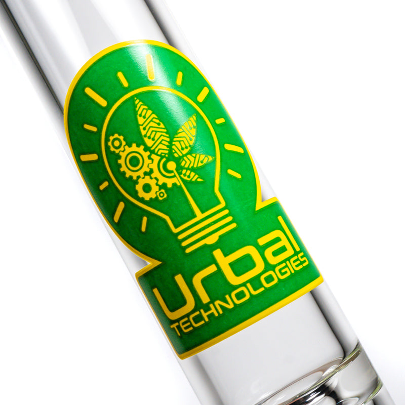 Urbal Technologies - 13" Beaker - 45x5 - Green & Yellow Label* - The Cave