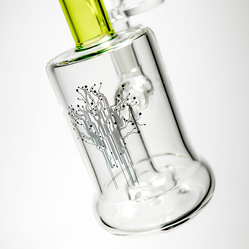 Urbal Technologies - Travel Bubbler - Green w/ Black Tree Label - The Cave