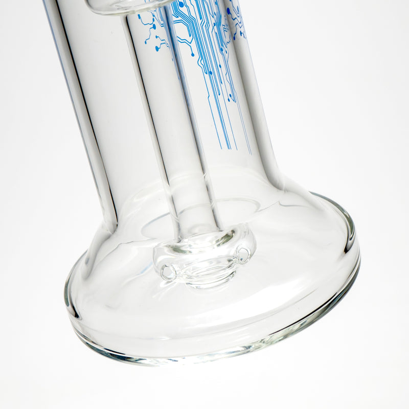 Urbal Technologies - Hybrid 4 Hole Bubbler - 18mm - Blue Tree Label - The Cave