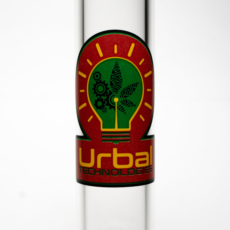 Urbal Technologies - 13" Beaker - 45x5 - Red Rasta Label - The Cave