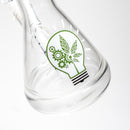 Urbal Technologies - 12" Beaker - 38x5 - White Label - The Cave