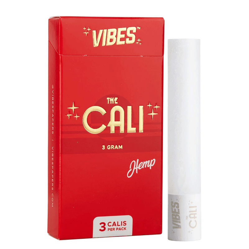 Vibes - The Cali - Hemp - 3 Cones - 3 Gram - Single Pack - The Cave