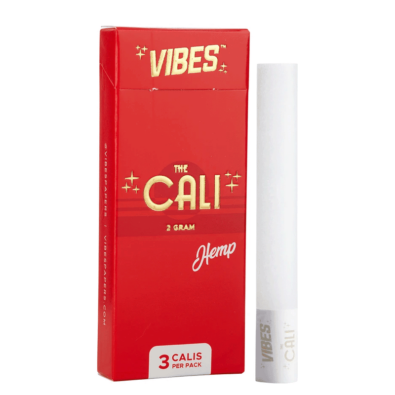 Vibes - The Cali - Hemp - 3 Cones - 2 Gram - Single Pack - The Cave