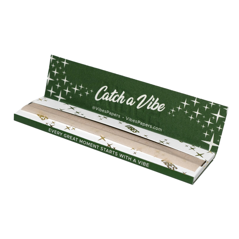 Vibes - King Size Organic Hemp - 33 Paper Booklet - 50 Pack Box - The Cave