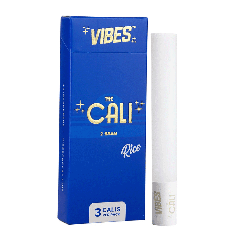 Vibes - The Cali - Rice - 3 Cones - 2 Gram - 8 Pack Box - The Cave