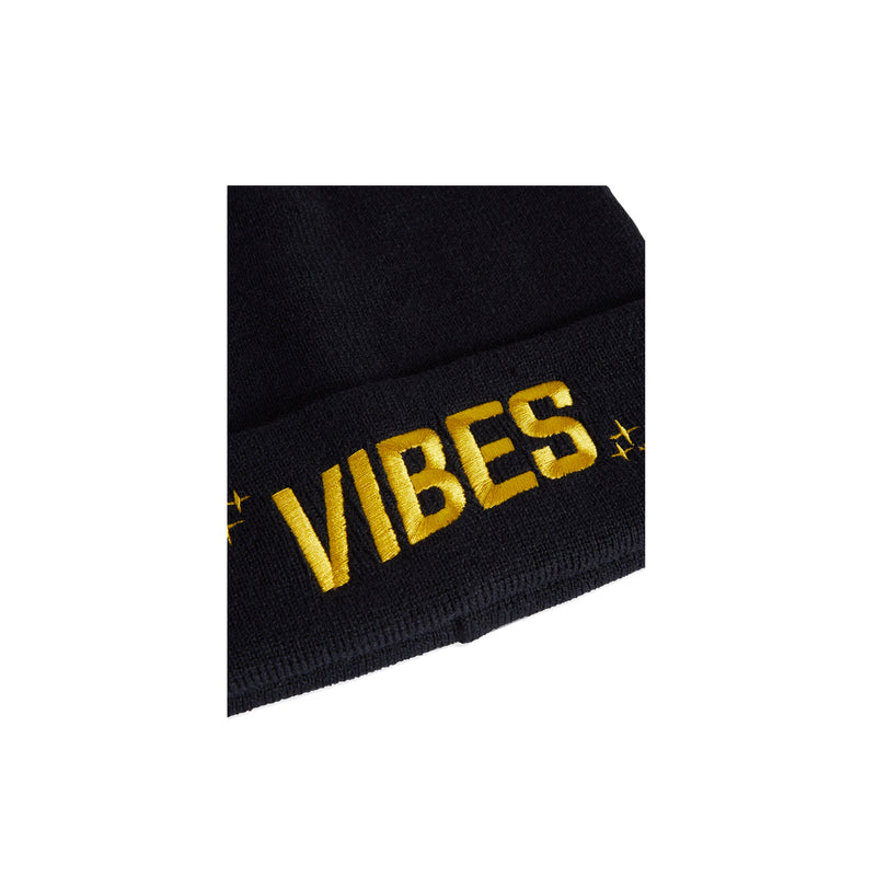 Vibes - Beanie - Black - The Cave