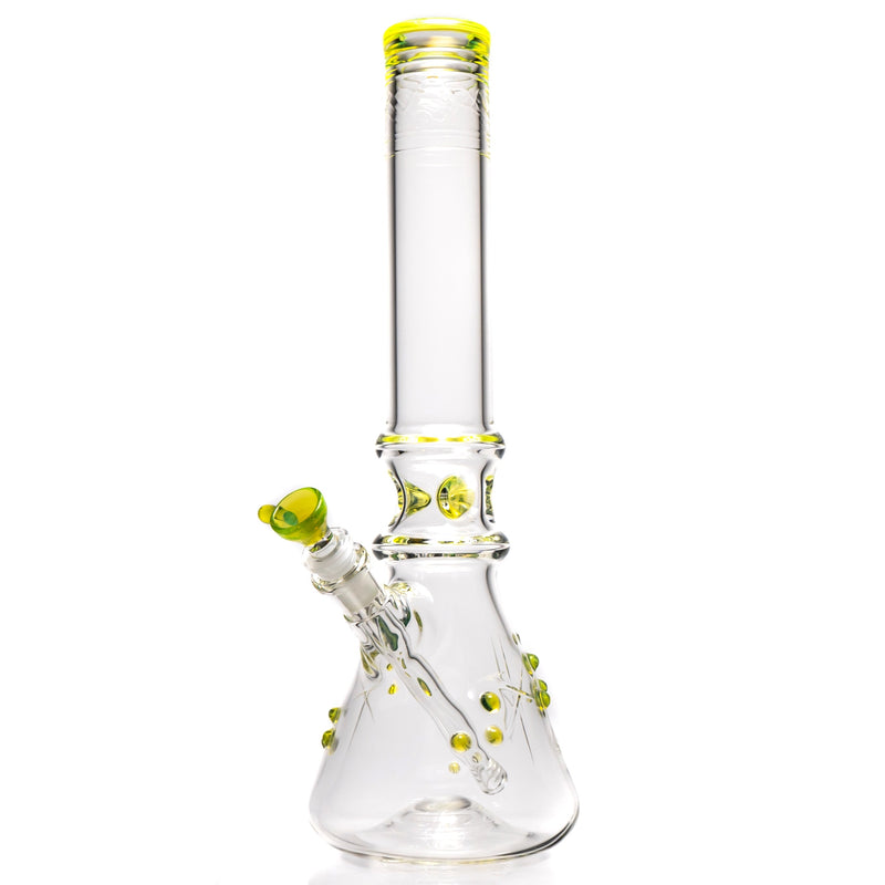Wil Glass - Beaker - 50x5 - CFL Sunset Slyme Accents - The Cave